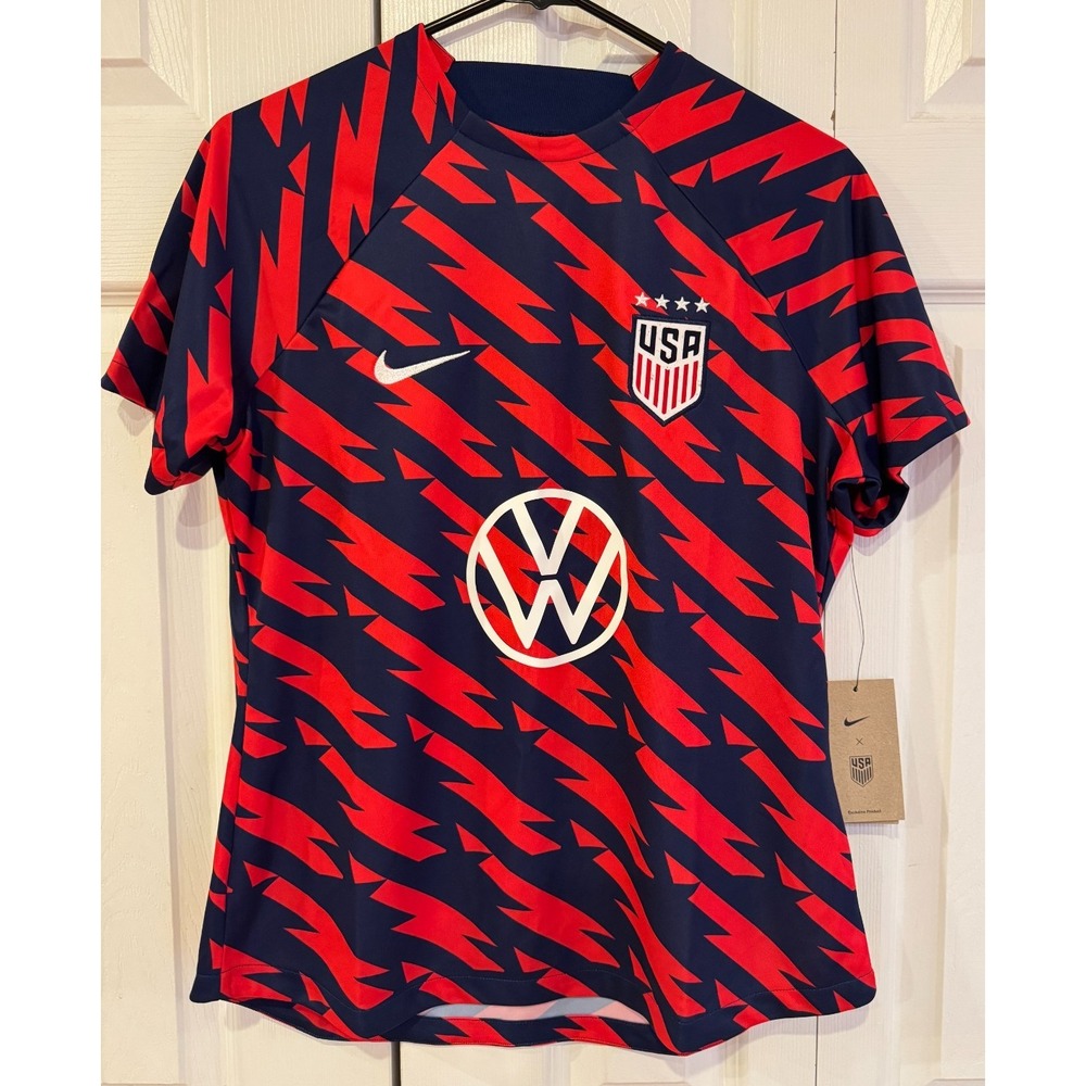 NEW Nike USWNT Academy Pro Pre-Match USA Soccer Jersey Women's Size Medium